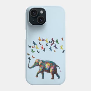 Butterfly Elephant Phone Case