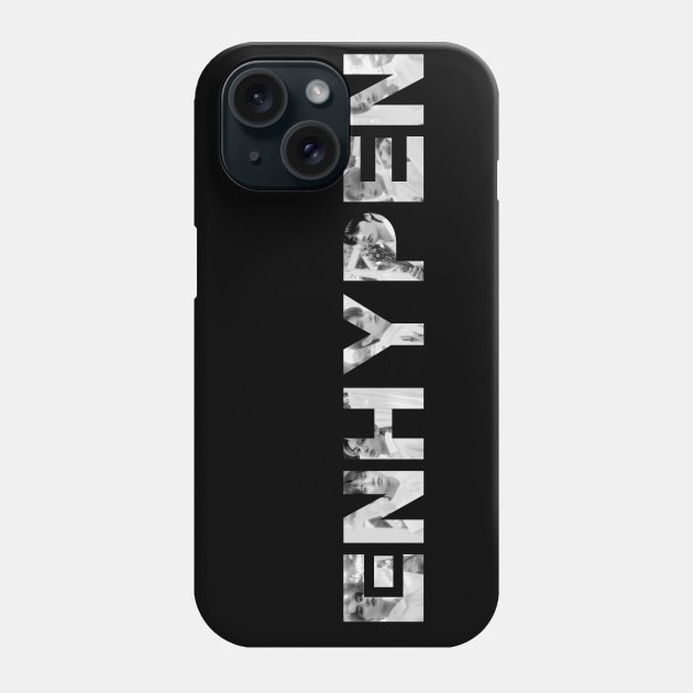 Enhypen B&W Phone Case by phillaj08