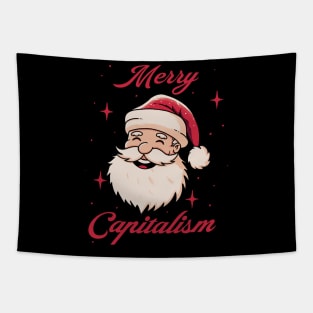 Merry Capitalism Tapestry