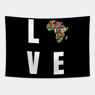 Love Africa Tapestry