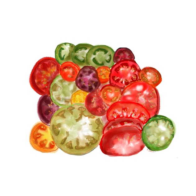 Heirloom Tomatoes by kschowe