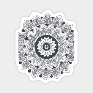 Floral Mandala Magnet