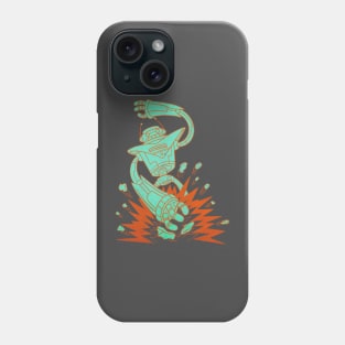 Giant Robot INVASION! REDUX Phone Case