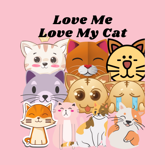 Love me love my cat by TeeMyTee