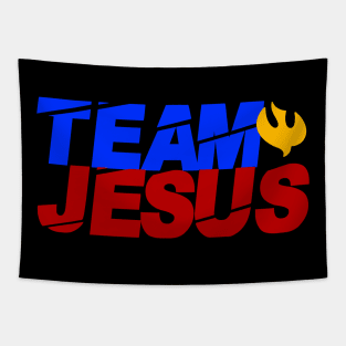 team jesus Tapestry
