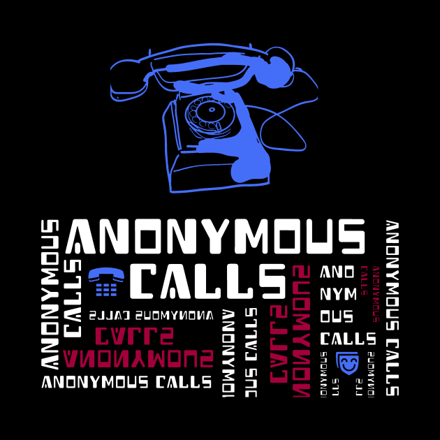 Old school telephone - anonymous calls by Qwerdenker Music Merch