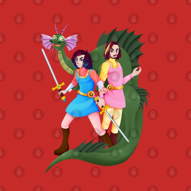 Game Grumps Dragon Lair by ASinglePetal