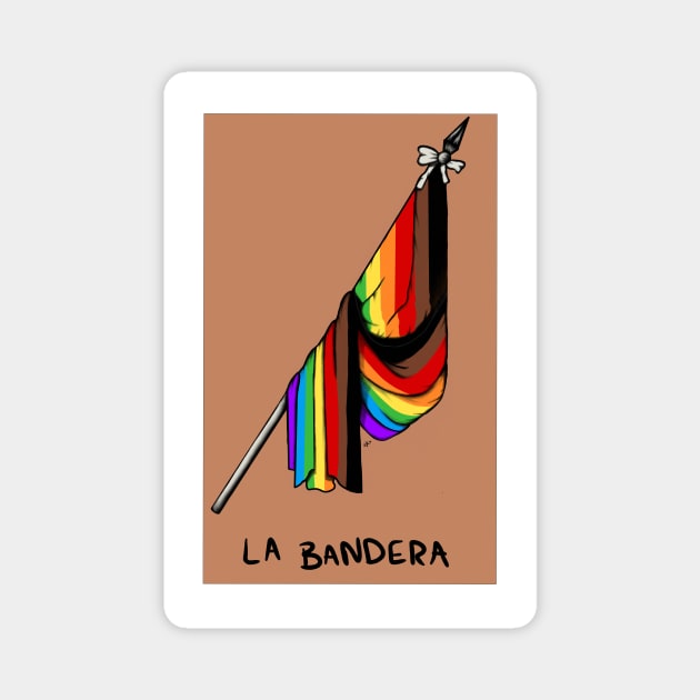 LGBTQ+ Loteria Bandera Magnet by Wild Create