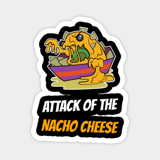 Halloween Cute Nacho Cheese Monster Magnet