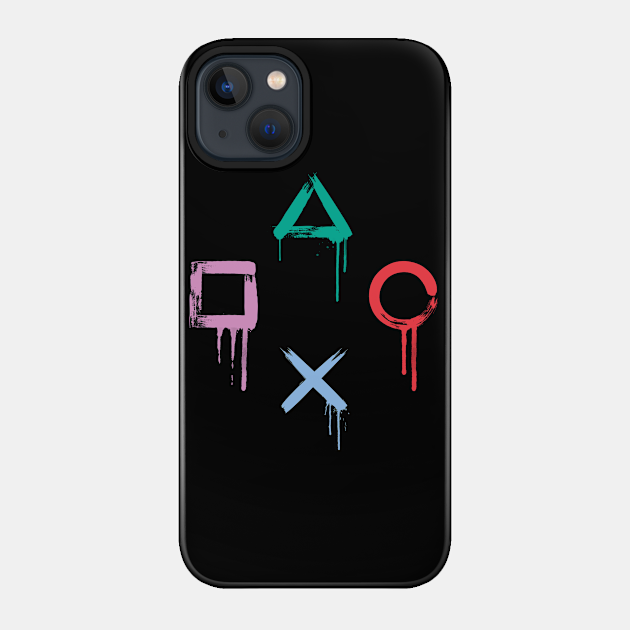 PS Buttons - Playstation - Phone Case