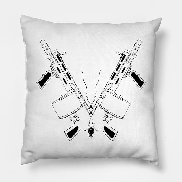Striker Insect Pillow by euglenii
