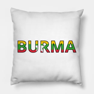 Drapeau  Burma Pillow