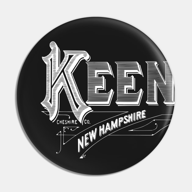 Vintage Keene, NH Pin by DonDota