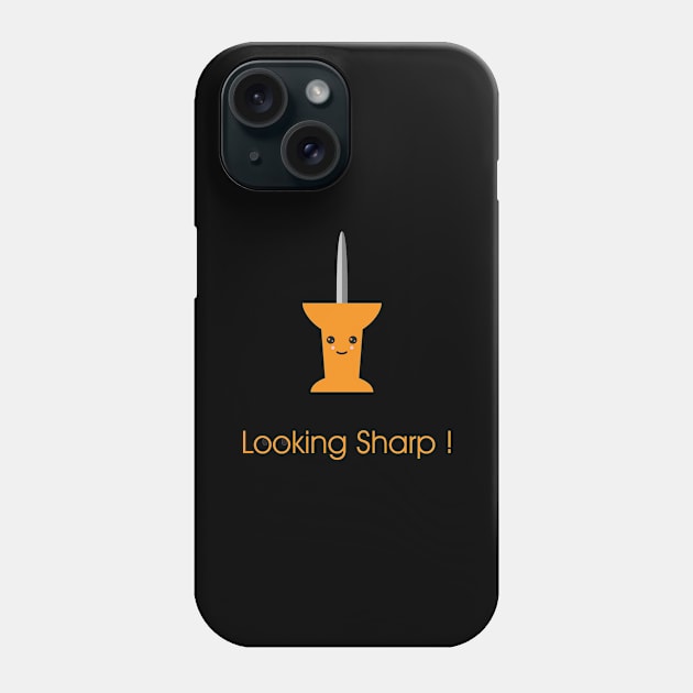 Looking Sharp! Phone Case by ForbiddenFigLeaf