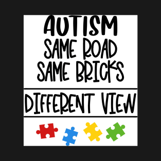 Autism Same Road T-Shirt