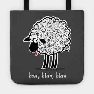 Baa, Blah, Blah Sheep Tote