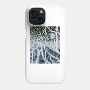 'THE MOON GRANTS SHADOWS TO WOODS THAT SING' Phone Case