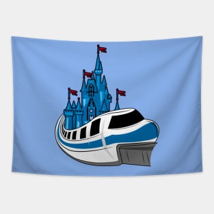 Magical Monorail Tapestry