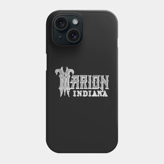 Vintage Marion, IN Phone Case by DonDota