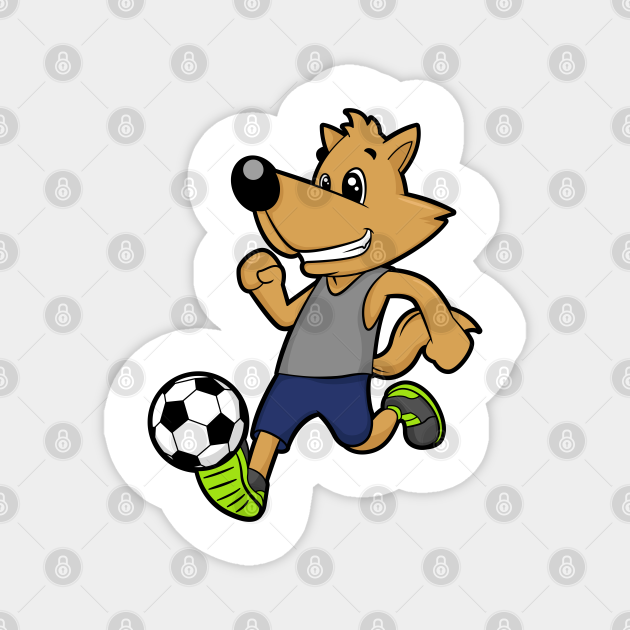 Dog as Soccer player at Soccer - Soccer - Magnet | TeePublic Dog as Soccer player at Soccer - Soccer - Magnet | TeePublic