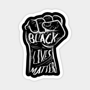 Black Lives Matter History Month Protest T-shirt Magnet