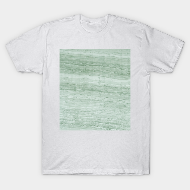 Discover Beautiful Green Marble - Green Marble - T-Shirt