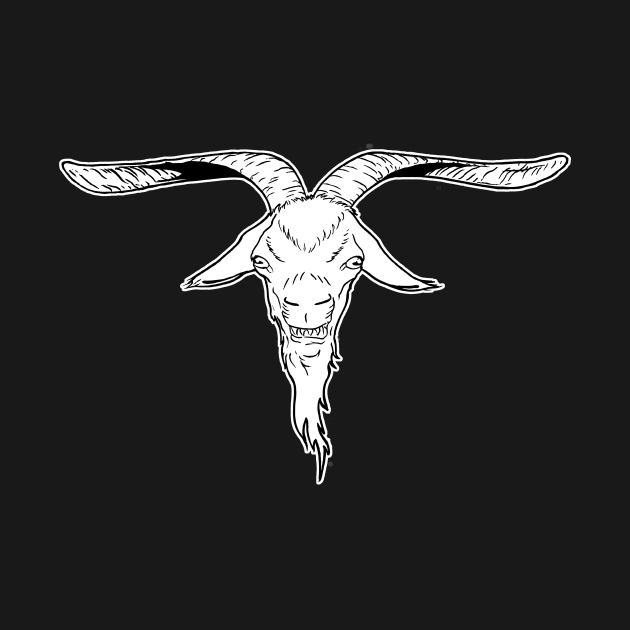 Goat Head by MorelandPrint