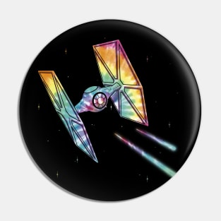 Tie (Dye) Fighter Pin