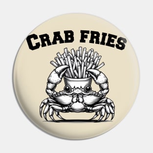 Crab Fries Pin