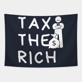 Tax The Rich Tapestry