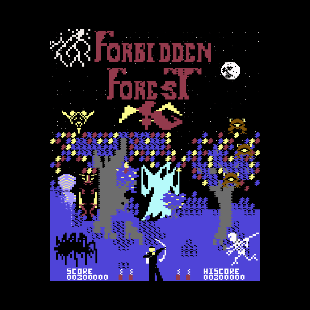 Forbidden Forest C64 by TheObserver