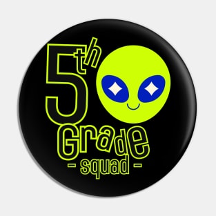 5th grade alien Pin