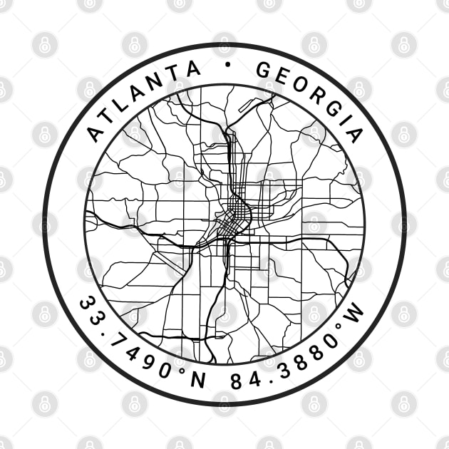 Atlanta Map by Ryan-Cox