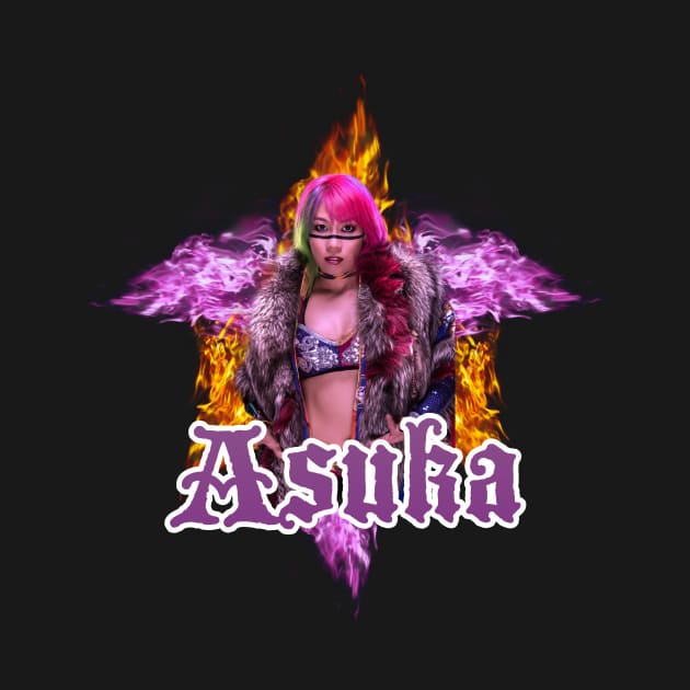 Asuka // WWE FansArt by suprax125R