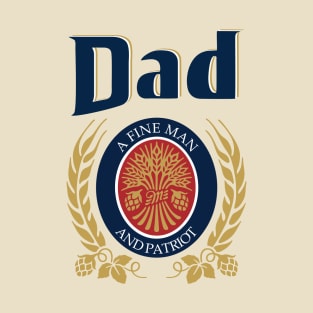 Fathers Day - Beer Label T-Shirt