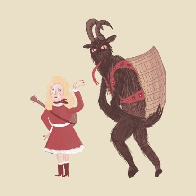 Dolly & Krampus by LISADEVRIESE