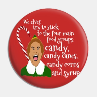 Elf Funny Quotes Pin