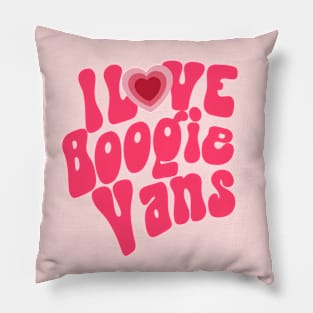 Boogie Love (Pink) Pillow