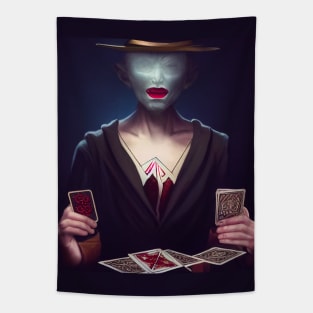 Faceless Dealer Tapestry