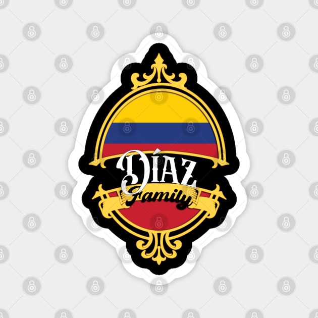 Diaz Family Colombia Flag Diaz Last Name Magnet TeePublic diaz-family-colombia-flag-diaz-last-name-magnet-teepublic