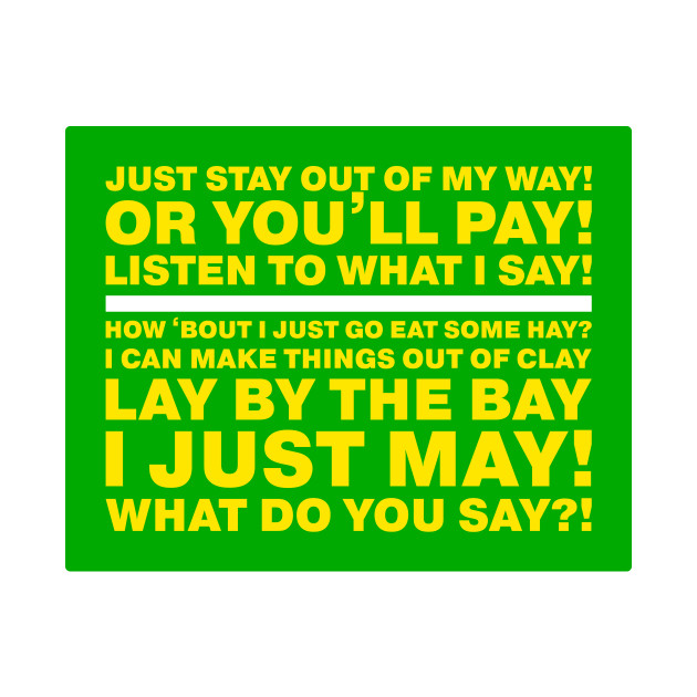 Happy Gilmore Stay Out Of My Way Happy Gilmore Long Sleeve T Shirt Teepublic
