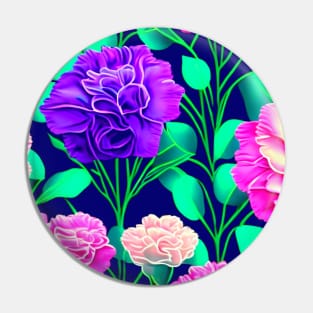 Seamless flower and leaf pattern Pin