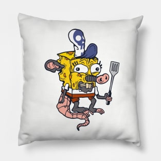 Cheeseface Fancypants Pillow