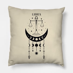 Libra star sign gift; Libra; zodiac; horoscope; symbol; birthday; Libra woman; Libra astrology; gift; Libra birthday Pillow