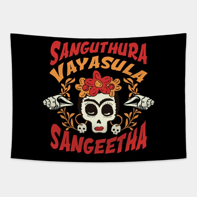 Sanguthura vayasula sangeetha Tapestry by ARStudioz