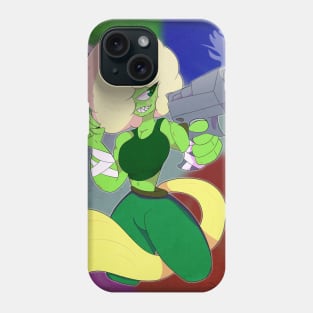 Gun Girl Speck Back Phone Case