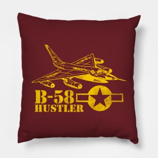 B-58 Hustler (distressed) Pillow