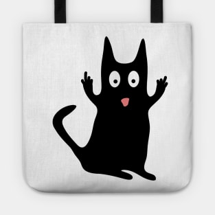 Funny Cat Attitude Gift Tote