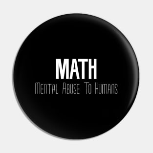 Math Pin