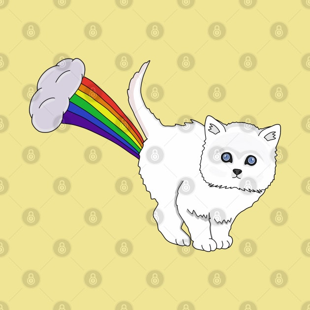 Cat Fart Rainbow by DiegoCarvalho